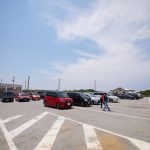 辺戸岬（へどみさき）の駐車場