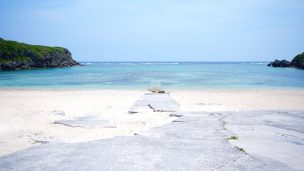 宮城島（みやぎじま） ウクの浜(うくのはま) 絶景