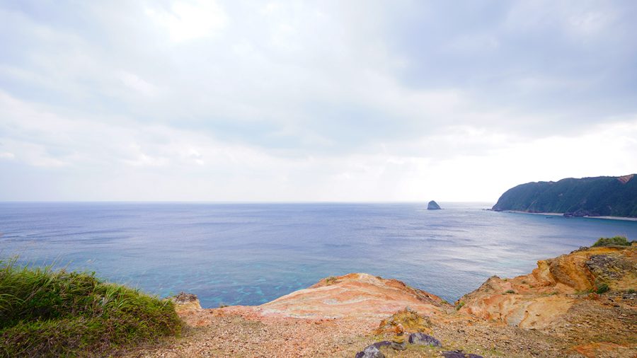 沖縄 小浜の川神（こはまのかわかみ）赤土も凄く絵になる絶景
