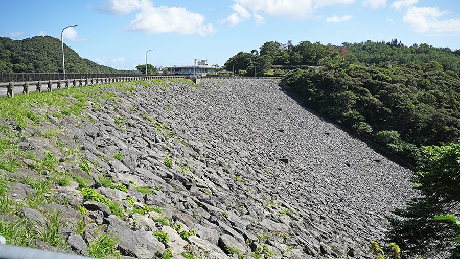 福地ダム（ふくじだむ）Fukuchi Dam 外壁