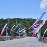 羽地ダムのこいのぼり