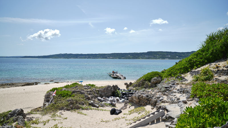 こまか島(コマカ島)風景